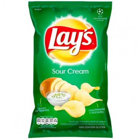ELMA CHIPS BATATA LAYS CEBOLS E SALSA 62GRS
